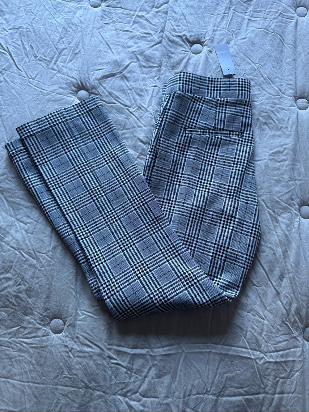 NWT LOFT Gray Plaid Men’s Dress Pants
